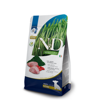 Farmina N&D SPIRULINA Puppy Lam, Spirulina & Goji Bessen Mini