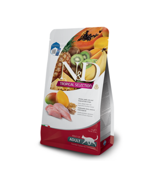 Farmina N&D TROPICAL Cat Chicken, Spelt, Oats & Tropical Fruit