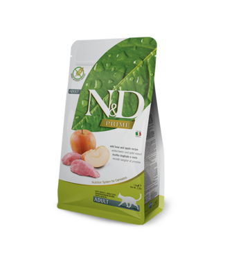 Farmina N&D PRIME Cat Adult Wild Boar & Apple