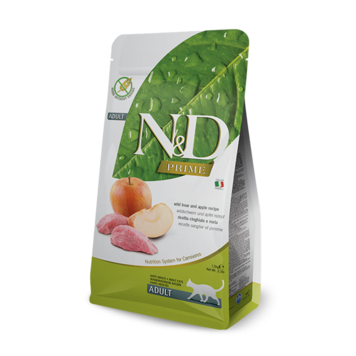 Farmina N&D PRIME Katze Adult Wildschwein & Apfel