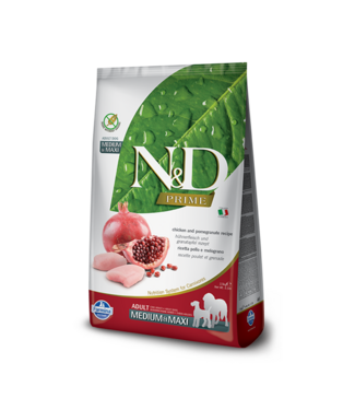 Farmina N&D PRIME Adult Chicken & Pomegranate Medium/Maxi