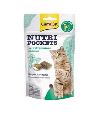 GimCat Nutri Pockets Kattenkruid + Multi Vitamine