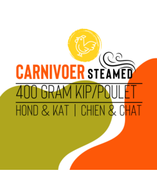 Carnivoer Kip-Mix Houdbaar/Gestoomd