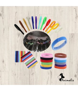 Animalis Puppy Bandjes Klittenband 12 kleuren