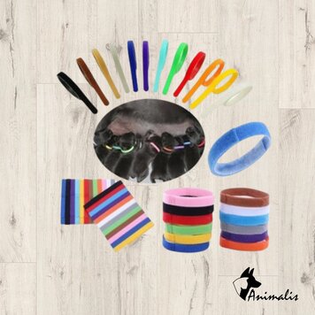 Animalis Puppy Bandjes Klittenband 12 kleuren
