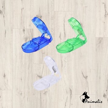 Animalis Tablettenschneider/Aufbewahrungsbox Sortiert