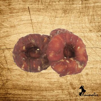 Animalis "Geperste Runderhuid Donut met Eend"
