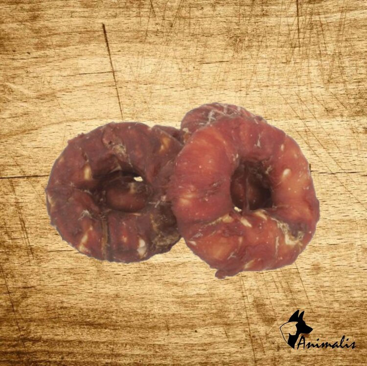 Animalis "Geperste Runderhuid Donut met Eend"