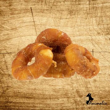 Animalis "Geperste Runderhuid Donut met Kip"