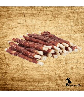 Animalis "Pressed Beefskin Stick with Duck"