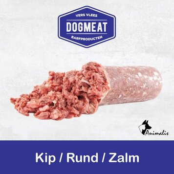 Dogmeat/KVV "Kip/Rund/Zalm" 1 kg