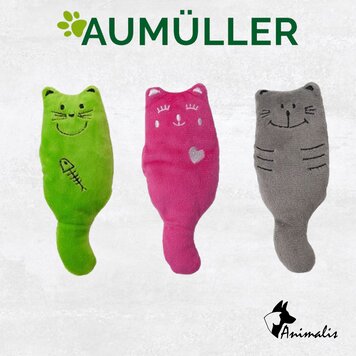 Aumuller Pluche Katten (3 st)