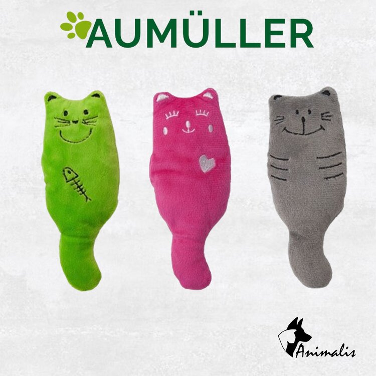 Aumuller Pluche Katten (3 st)