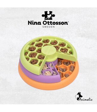 Nina Ottosson "Kitty Lickin' Layers - Puzzle & Feeder in One"