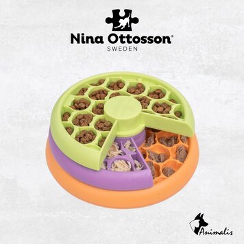 Nina Ottosson "Kitty Lickin' Layers - Puzzle & Feeder in One"