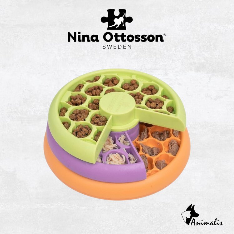 Nina Ottosson "Kitty Lickin' Layers - Puzzle & Feeder in One"