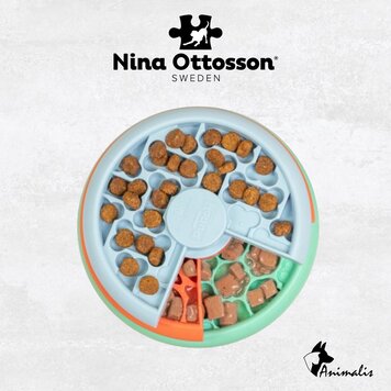 Nina Ottosson "Puppy Lickin' Layers - Puzzle & Feeder in One"