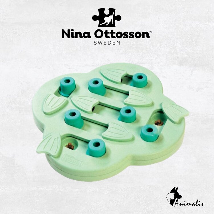 Nina Ottosson "Puppy Hide n' Slide Composite Green"