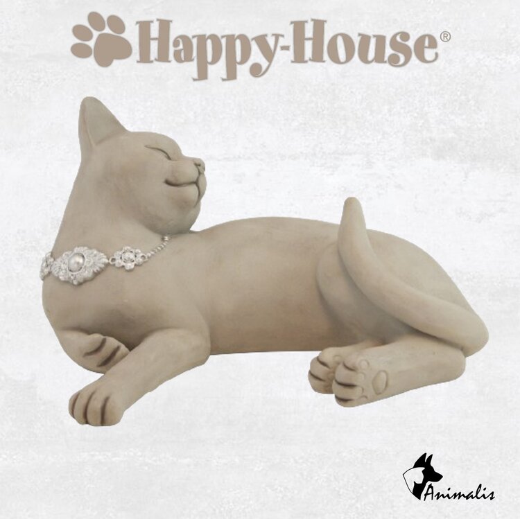 Happy-House "Decoration Cat Lying Down" 14.5*18 cm