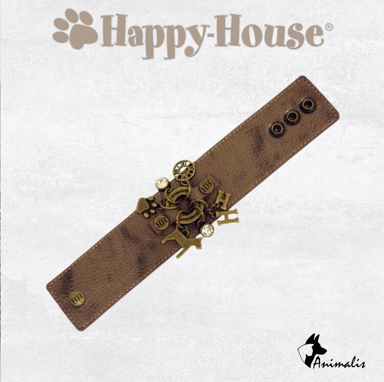 Happy-House "Bracelet Leather Brown Bronze"