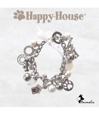 Happy-House "Bracelet Metal White Silver"