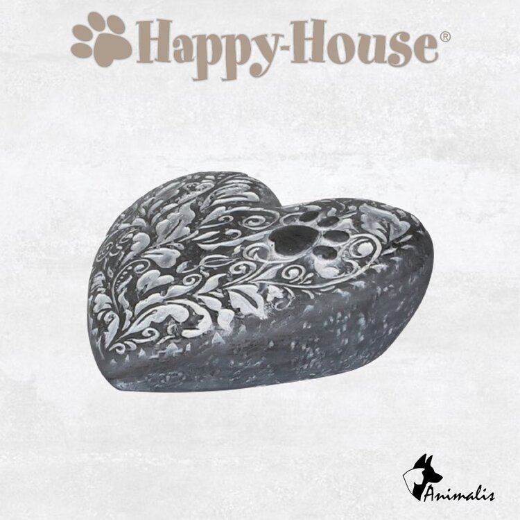 Happy-House "Memorial Collection Stone with Paw Print"