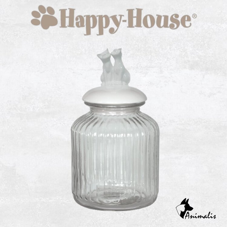 Happy-House "Vorratsdose Katze Weiß"