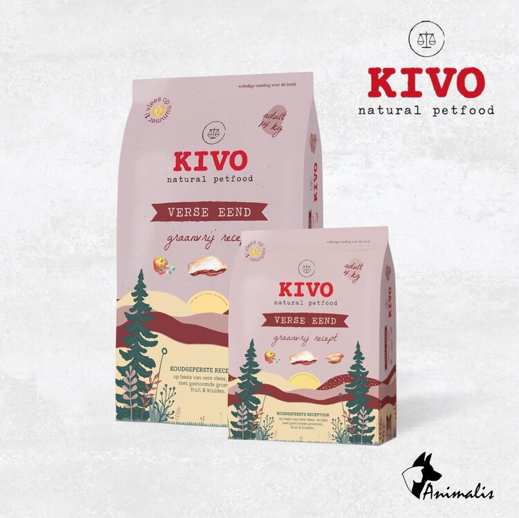 Kivo "Adult Duck Cold Pressed Grain Free"