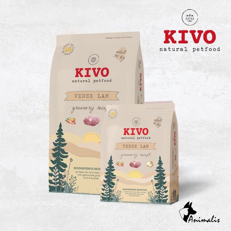 Kivo Adult Lam Koudgeperst Graanvrij