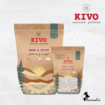 Kivo Adult Zalm/Rijst Koudgeperst Glutenvrij