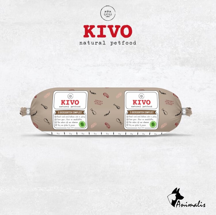 Kivo 5 Dier Compleet