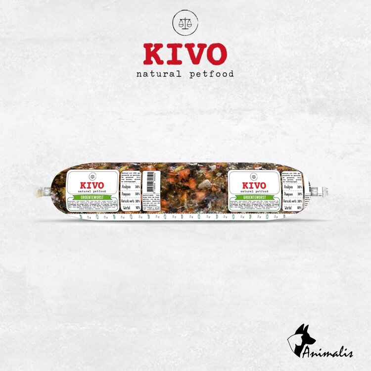 Kivo KVV "Groentenworst" (250 gr)