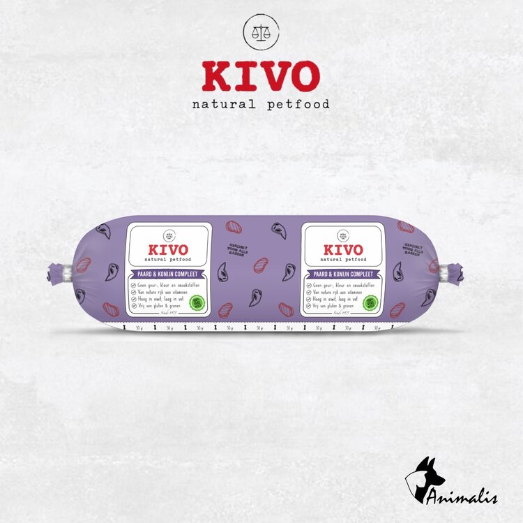 Kivo Paard & Konijn Compleet 500 gr