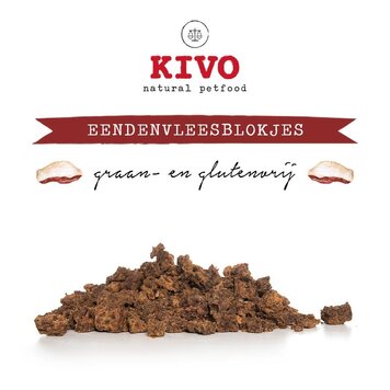 Kivo "Entefleisch Würfel" 400 gr