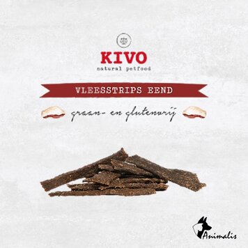 Kivo VLEESSTRIPS "Eend" (200 gr)
