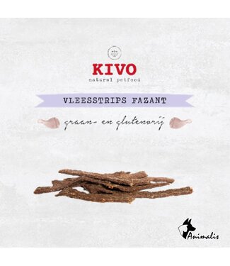 Kivo FLEISCHSTREIFEN "Fasan" (200 gr)