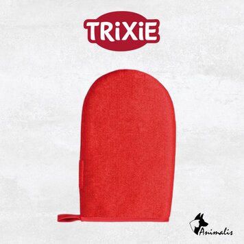 Trixie "Mikrofaserhandschuh Rot"