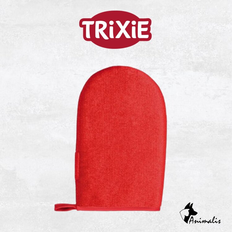 Trixie "Mikrofaserhandschuh Rot"