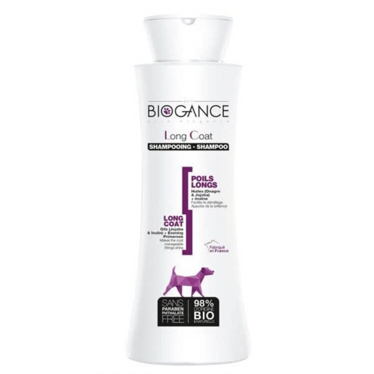Biogance Long Coat Shampoo 250ml half-en lange vachten