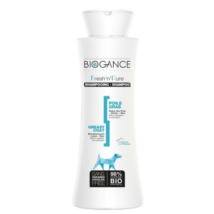 Biogance *Fresh'n Pure Shampoo 250 ml Voor vette vachten