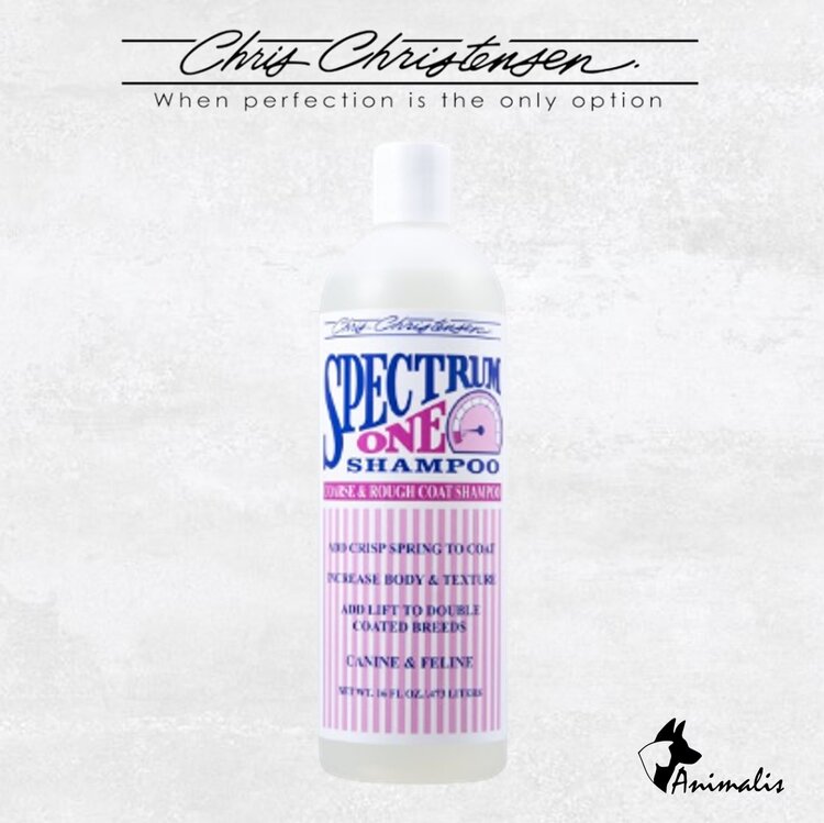 Chris Christensen "Spectrum One Coarse and Rough Coat Shampoo"