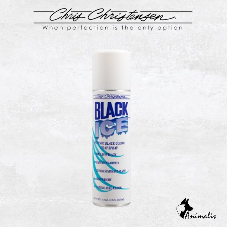 Chris Christensen "Black Ice Intense Black Color Coat Spray"
