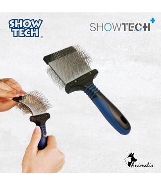 ShowTech Borstel "Slicker Twin-Flex"