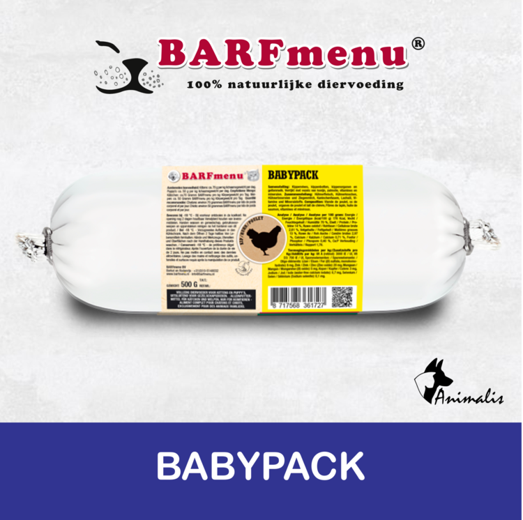 BARFmenu Kat BabyPack 500 gr