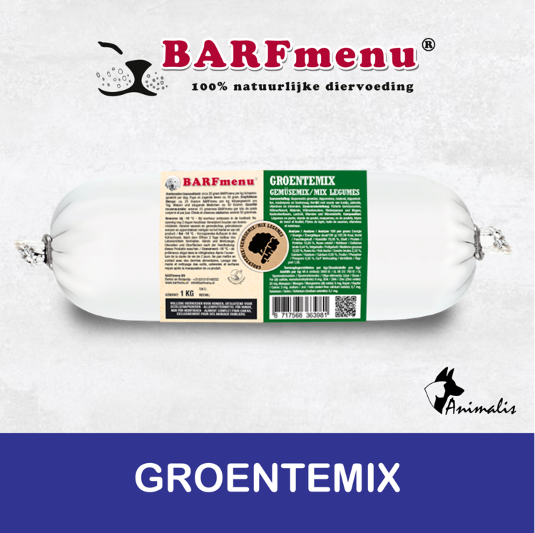 BARFmenu Groentenmix