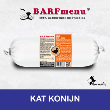 BARFmenu Katze Ente