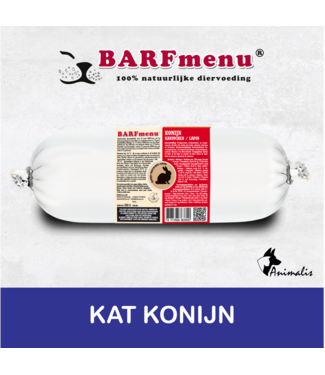 BARFmenu Kat Konijn