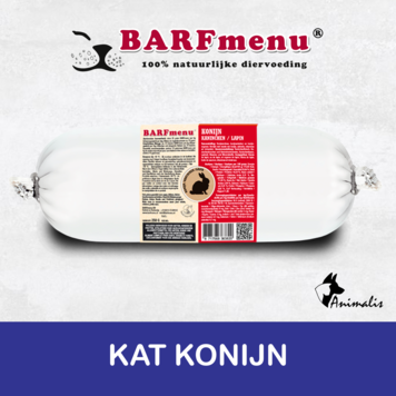 BARFmenu Katze Kaninchen