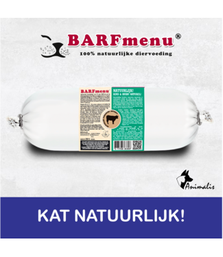 BARFmenu Kat Natuurlijk!