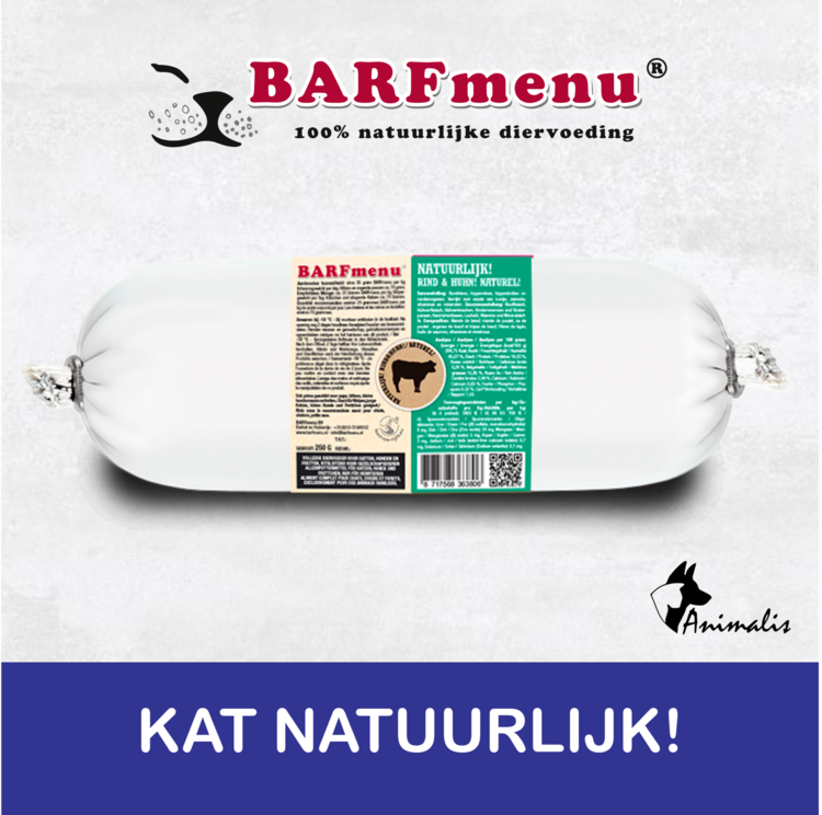 BARFmenu Cat Nature!